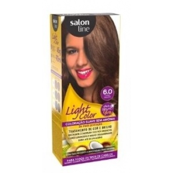 TINT LIGHT COLOR S LINE PROF 45GR 6.0 LOURO ESCURO