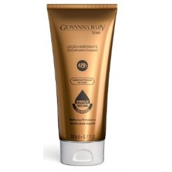 LOCAO HIDR GIOVANNA BABY BISNAGA 200ML BROWN