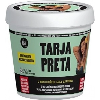 MASC CAP LOLA 230G TARJA PRETA