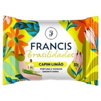 SAB FRANCIS BRASILIDADES 80G CAPIM LIMAO