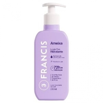 LOÇÃO DES HIDR CORPO FRANCIS 200ML AMEIXA LILAS