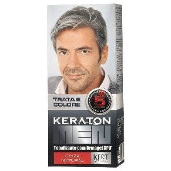 TONALIZANTE KERATON MEN 60ML CINZA NATURAL