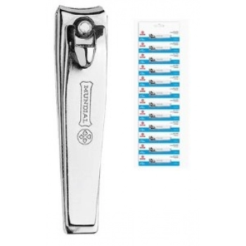 CORTADOR UNHA MUNDIAL MAOS FLEX CARTELA C/12 BC-157CD