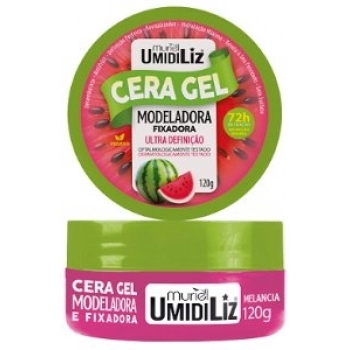 CERA GEL MODEL FIXADORA UMIDILIZ 120G MELANCIA