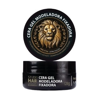 CERA GEL MODEL FIXADORA STUDIO HAIR 120G NEW STYLE