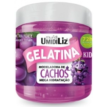GELATINA MODELADORA UMIDILIZ KIDS 500G UVA