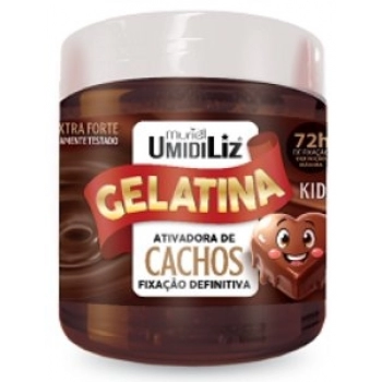 GELATINA ATIVADORA UMIDILIZ KIDS 500G CHOCOLATE
