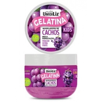 GELATINA MODELADORA UMIDILIZ KIDS 250G UVA