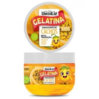 GELATINA HIDRATANTE UMIDILIZ KIDS 250G MARACUJA