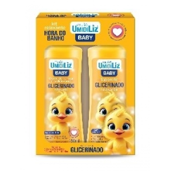 KIT SAB LIQ E CR PENT GLICE UMIDILIZ 150ML BABY CAMOMILA