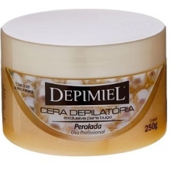 CERA DEPILATORIA BUCO DEPIMIEL 250G PEROLADA