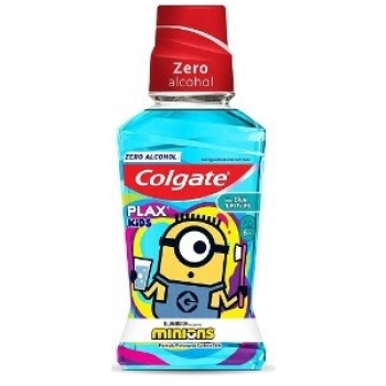 ENX BUCAL COLGATE 250ML PLAX KIDS MINIONS ZERO ALCOOL