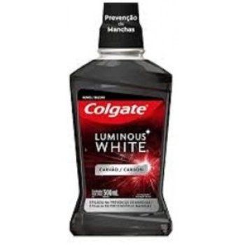 ENX BUCAL COLGATE 500ML LUMINOUS WHITE CARVAO PREVENCAO DE MANCHAS