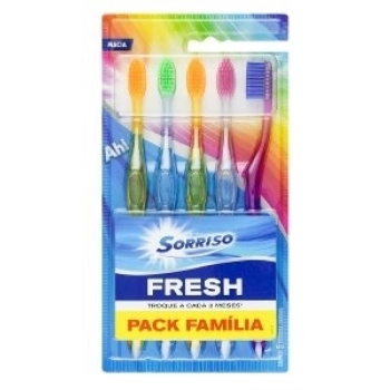 PACK ESC DENTAL SORRISO C/05 FRESH MACIA