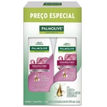KIT SH+COND PALMOLIVE NATURALS 350MLCERAMIDAS