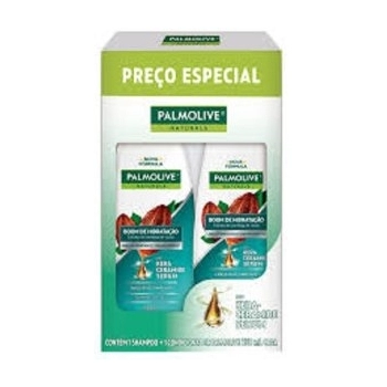 KIT SH+COND PALMOLIVE NATURALS 350ML BOOM DE HIDRATACAO