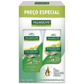 KIT SH+COND PALMOLIVE NATURALS 350ML DETOX ENERGIZANTE