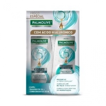 KIT SH+COND PALMOLIVE SOS CUIDADOS ESPECIAIS 350ML ACIDO HIALURONICO