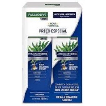 KIT SH PALMOLIVE MEN C/02 350ML ANTICASPA/ANTIQUEDA