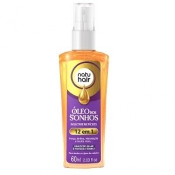 OLEO DOS SONHOS CAP NATU HAIR 60ML 12 EM 1