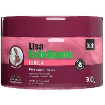 ESFOLIANTE CORPORAL SOFT HAIR BIOSOFT LISA 300G CEREJA