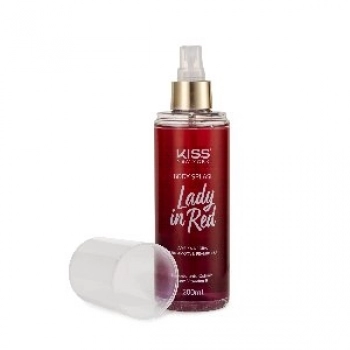 BODY SPLASH KISS NY 200ML LADY IN RED