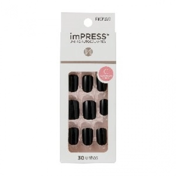 UNHAS AUTOCOLANTES IMPRESS COLOR KISS NY CT TEXT APPEA