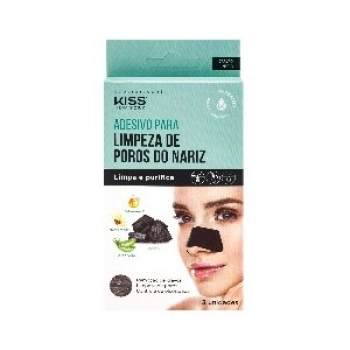 ADESIVO P/ LIMPEZA DE POROS KISS NY P/ NARIZ