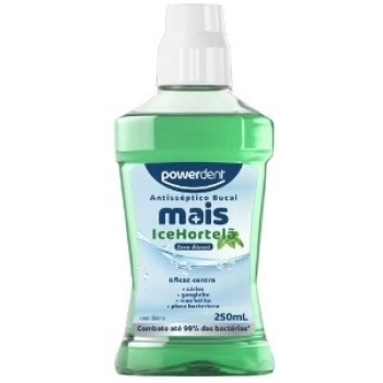 ENX BUCAL POWERDENT 250ML ZERO MAIS ICE HORTELA