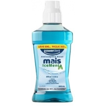 ENX BUCAL POWERDENT LV500ML PG350ML MAIS ICE MENTA