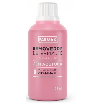 REMOVEDOR DE ESM FARMAX 100ML SEM ACETONA