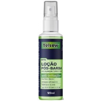 LOÇAO POS BARBA YELSEW 120ML ANTI IRRITAÇOES