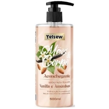 SAB LIQ YELSEW 500ML VANILLA E AMENDOAS