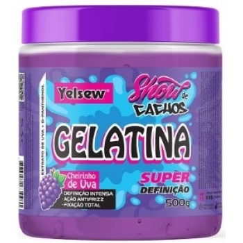 GELATINA YELSEW 500G SHOW DE CACHOS UVA