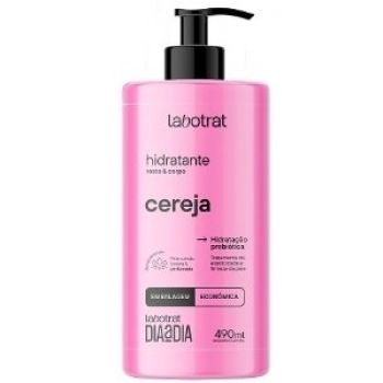 HIDR ROSTO/CORPO LABOTRAT DIA A DIA 490ML CEREJA