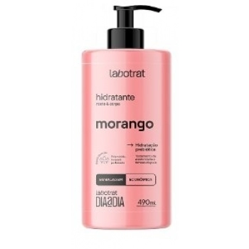 HIDR ROSTO/CORPO LABOTRAT DIA A DIA 490ML MORANGO