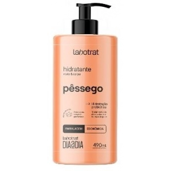 HIDR ROSTO/CORPO LABOTRAT DIA A DIA 490ML PESSEGO