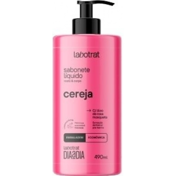 SAB LIQ ROSTO/CORPO LABOTRAT DIA A DIA 490ML CEREJA