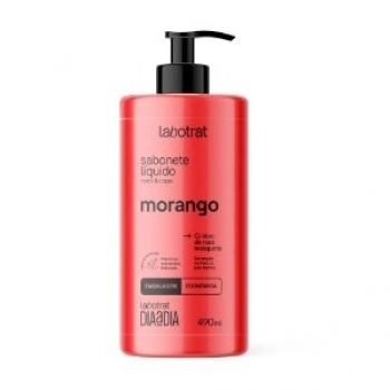 SAB LIQ ROSTO/CORPO LABOTRAT DIA A DIA 490ML MORANGO