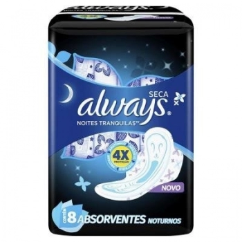 ABS ALWAYS NOITES TRANQ C/8 C/ABAS SECA