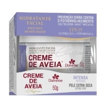 HIDR FACIAL CREME DE AVEIA DAVENE 50GR INTENSA PELE EXTRA SECA