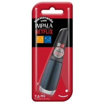 ESM IMPALA BL MARATONANDO COM NETFLIX GLITTER 7,5ML CHEIO DE SUSPENS CX 6.0
