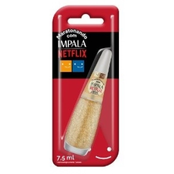 ESM IMPALA BL MARATONANDO COM NETFLIX GLITTER FLOCADO 7,5ML AC PELA CX 6.0
