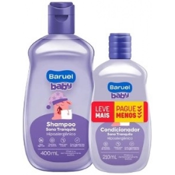 PROMO SH 400ML + COND 210ML BARUEL BABY SONO TRANQUILO