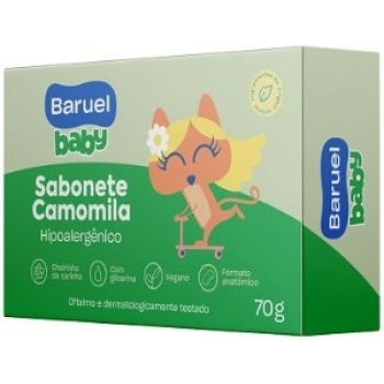 SAB EM BARRA BARUEL BABY 70G CAMOMILA