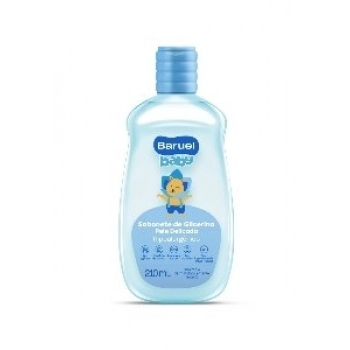SAB LIQ BARUEL BABY 210ML GLICERINA PELE DELICADA