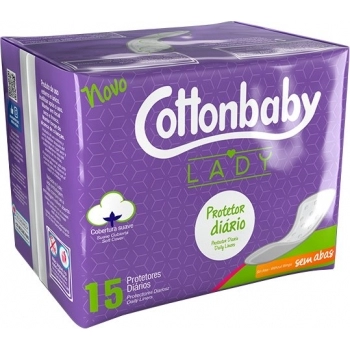 PROT DIARIO COTTONBABY LADY C/15 S/ABAS