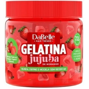GELATINA CAP DABELLE 500G JUJUBA DE MORANGO