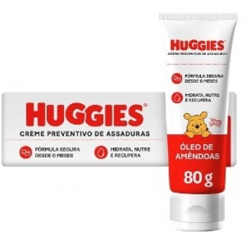 CR PREVENTIVO DE ASSADURAS HUGGIES 80G DISNEY OLEO DE AMENDOAS