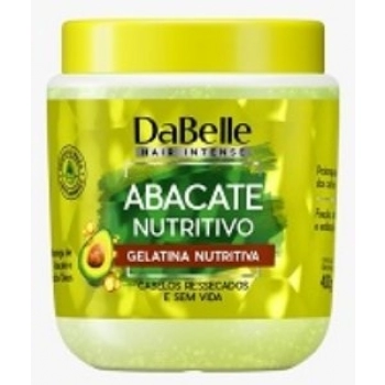 GELATINA CAP NUTRITIVA DABELLE 400G ABACATE NITRITIVO